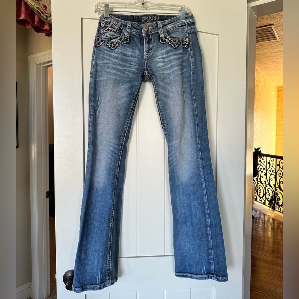 Gently worn Grace in LA Jeans - Size 28